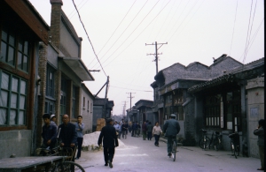 1979年　北京の街角