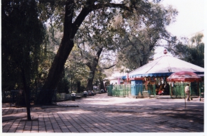 神社のあった所は児童公園になっていた